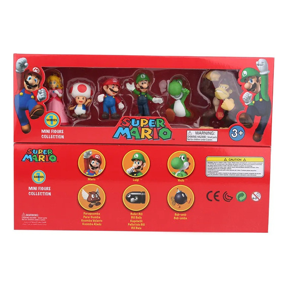 Súper Mario Bros Personajes Acción Figuras Juguete - Oferta!