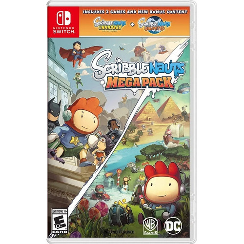 Scribblenauts Mega Pack Nintendo Switch / Juego Físico