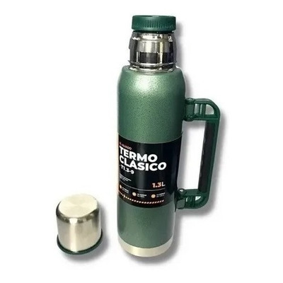 Termo Lusqtoff Verde 1 Lt Manija Y Pico Cebador