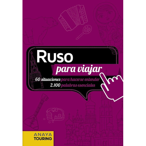 Ruso Para Viajar, De Cuesta, Miguel. Editorial Anaya Touring, Tapa Blanda En Español