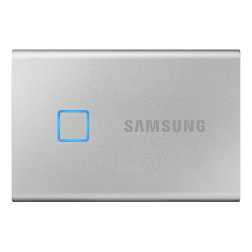 Disco sólido externo Samsung Portable SSD T7 MU-PC500 500GB plata