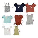 Lote De 9 Blusas Nuevas Importadas Crave Fame