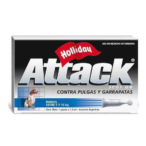 Attack Perros De 5 A 15 Kg 1.5 Ml