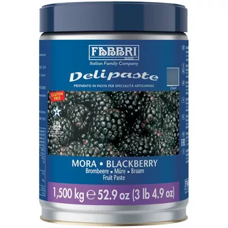 Delipaste Saborizante De Helado Fabbri Sabor Zarzamora 1.5kg