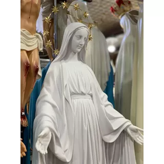 Imagem Nossa Senhora Das Graças 82cm Mármore - Área Externa