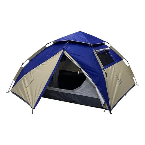 National Geographic Fiordland carpa 4 personas azul