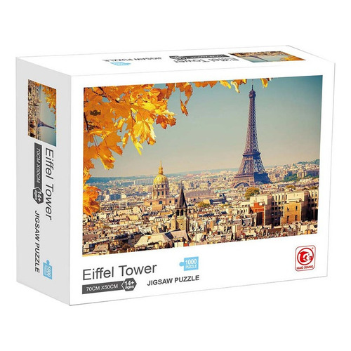 Puzzle Rompecabezas Paris Torre Eiffel 1000 Piezas Cksur0600