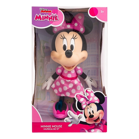 Muñeca Disney Minnie Mouse Plástico 33 Cm