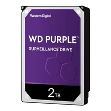 Hd 2 Tera Sata Para Cftv Purple Western Digital Intelbras