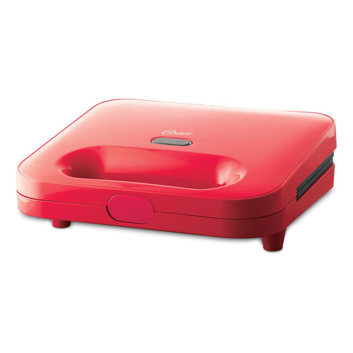 Sandwichera Compacta Oster® Ckstsm2885m Color Rojo