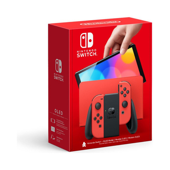 Consola Nintendo Switch Oled Edicion Mario Red Japon 