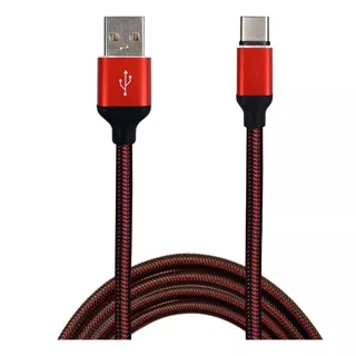 Cable Datos Carga Rapida 1mt Tipo C Usb 