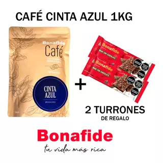 Cafe Bonafide Cinta Azul Original 1kg Molido O En Granos