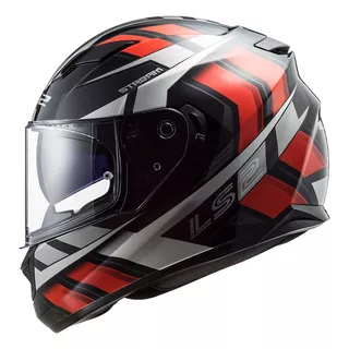 Capacete Ls2 Stream Loop Black Red