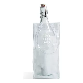 Frapera Hielera Plegable Portatil Transparente Frozen Bag® 