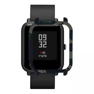 Capa Case Pulseira Relógio Smartwatch Amazfit Bip Camuflada