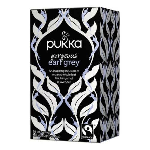 Pukka · Té Gorgeous Earl Grey Orgánico
