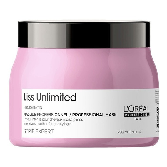 Máscara Liss Unlimited  L'oreal Professionel 500 Ml