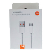 Cable Naranja Para Carga Rápida Original Xiaomi De 6 Amperes