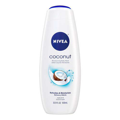 Jabón Líquido Corporal Nivea Men Coconut Hidratante 500ml