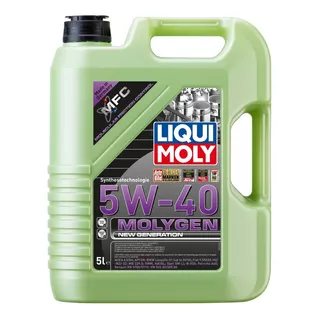 Aceite Para Motor Liqui Moly Sintético 5w-40 Para Autos, Pickups & Suv De 1 Unidad