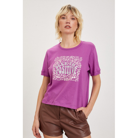 Remera Seek The Positive Rimmel