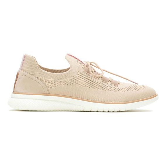 Sneaker Hush Puppies Advance Knit Laceup Bold Beige - Dama