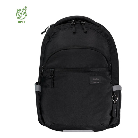 Morral Unisex Indo Negro Porta Pc/tablet