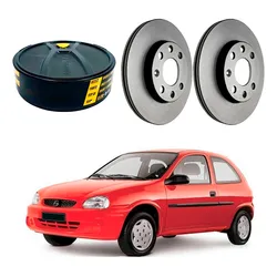  Disco Freio Dianteiro Corsa 1.6 1999 A 2002