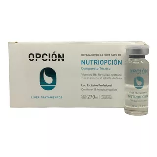 Ampollas Compuesto Técnico Nutriopcion Opción Caja X 18u