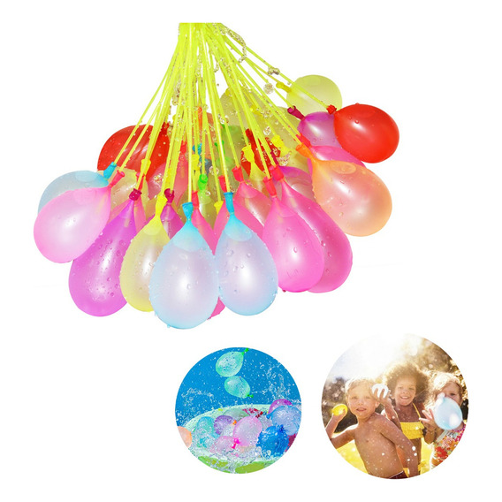 Kit de juguete Guerrinha Bladder para llenar rápidamente globos de agua 111