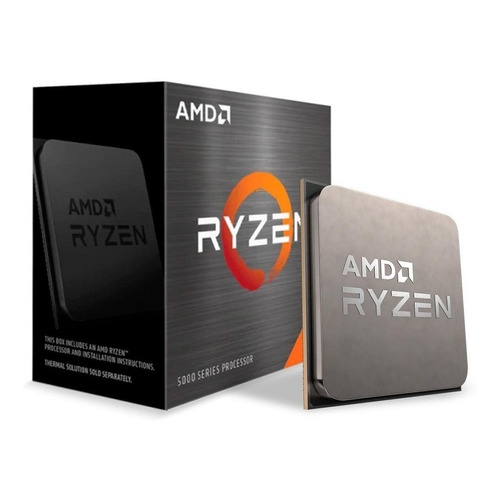 Procesador Gamer AMD Ryzen 7 5800X de 8 núcleos y 16 hilos  4.7GHz de frecuencia