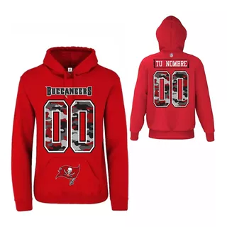 Hoodie Personalizado Equipos Nfl Tu Nombre Y Numero 