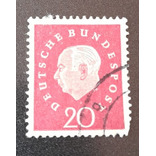 Sello Postal Alemania - Serie Básica 1959
