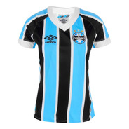 Camisa Grêmio I 2021/22 S/n° Torcedora Umbro Feminina