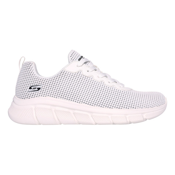 Tenis Skechers 117346wht Bobs B Flex Mujer