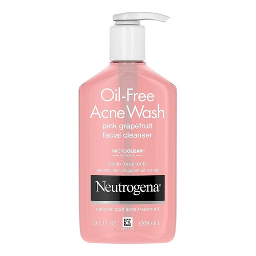 Neutrogena Oil Free Acne Wash Pink Grapefruit 269 Ml Tipo de piel Todo tipo de piel