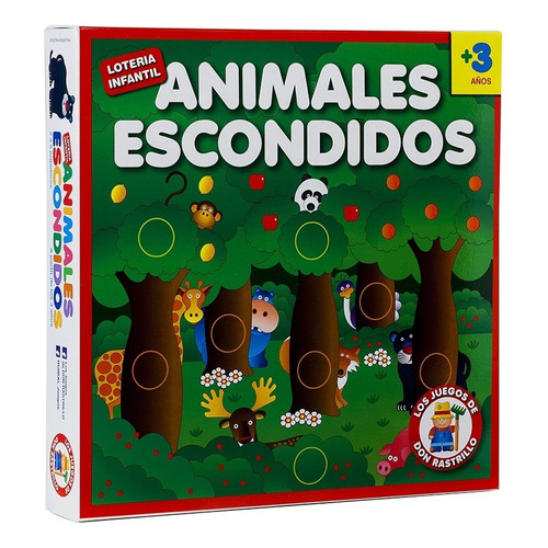 Juego Animales Escondidos Ruibal Don Rastrillo (+ 3 Años)