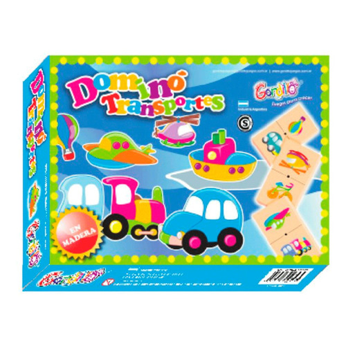 Juego De Domino De Transporte De Gordillo