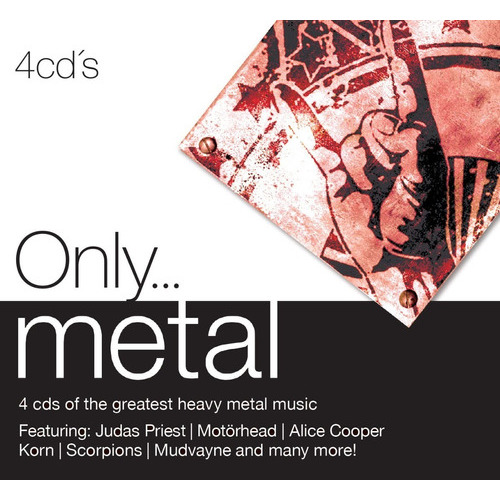 Only Metal | 4 Cds Música Nueva