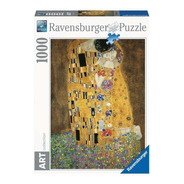 Rompecabezas Ravensburger Art Collection Gustav Klimt: El Beso 15743 De 1000 Piezas