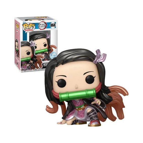 Funko Pop! Nezuko Kamado Metalico 68233 De La Coleccion Demon Slayer Anime Figura De Accion #868