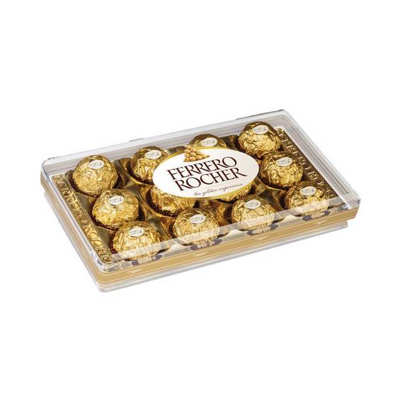 Bombón Chocolate Ferrero Rocher 12 Unid 150g