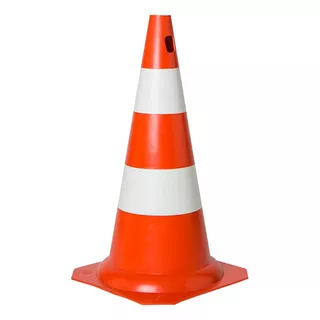 Cone De Sinalização Segurança P/ Estacionamento Ruas 70cm