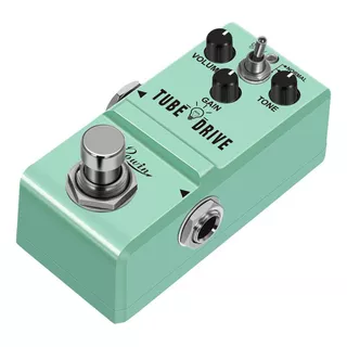 Mini Pedal Rowin Tube Drive Overdrive Guitarra Efeito Pedal Cor Verde