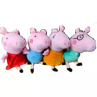 Peppa Pig 23 Cm Peluche La Cerdita George Papá Mamá Pepa Pig