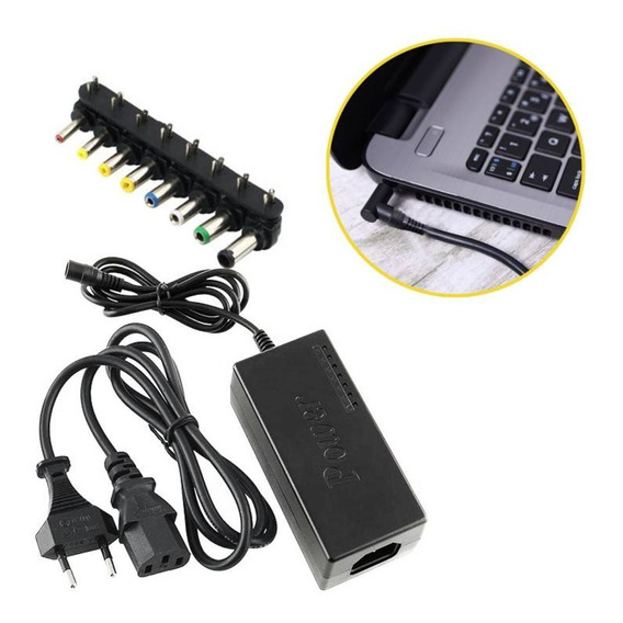 Cargador Universal Laptop Compatible 120w 12v 24v Entrada