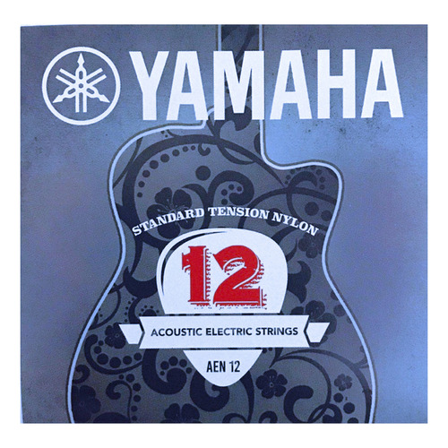 Yamaha Aen-12 Cuerdas De Nylon Guitarra Acustica Clásica