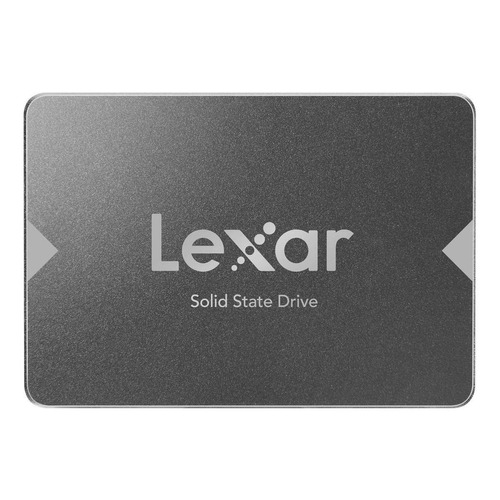 Disco sólido SSD interno Lexar LNS100-512RBNA 512GB gris