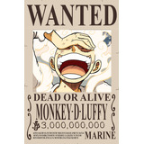 Poster One Piece, 10 Recompensasa Elección, Wanted 29,7x42cm